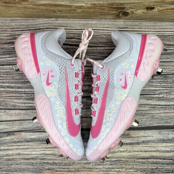 Mens Size 13 Nike Alpha Huarache Elite 4 Low Baseball Cleats Mother\'s Day PE main image 7